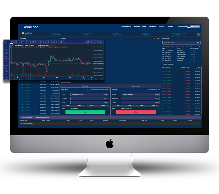 white label cryptocurrency exchange software demo
