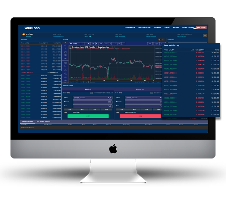 white label cryptocurrency exchange software demo