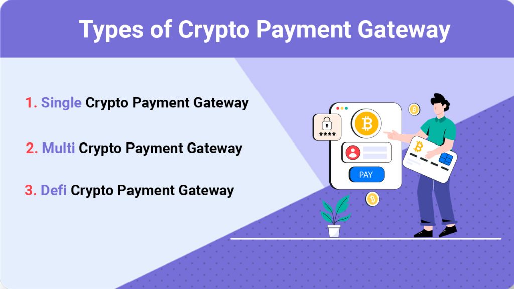 types of crypto payment gateway