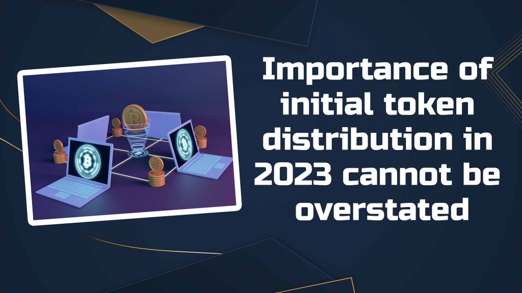 Importance of initial token distribution
